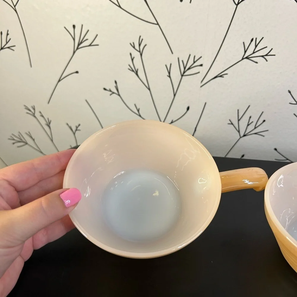Vintage Fire King Soup Bowls